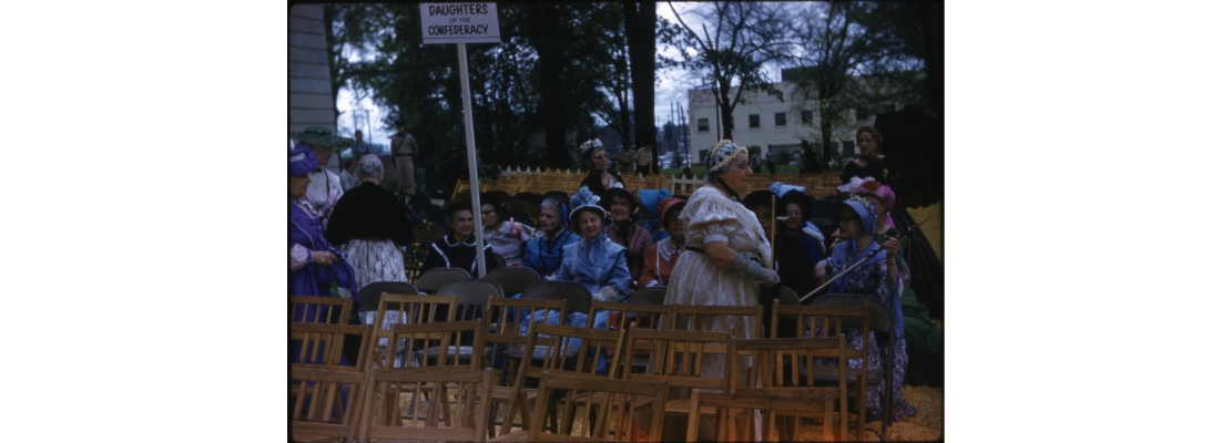 Civil War Centennial Parade, Jackson, Mississippi, March 28, 1961. View of Daughters of Confederacy.