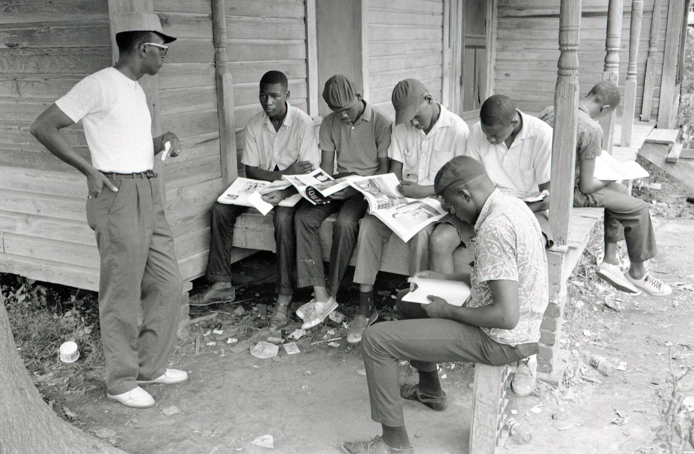 Freedom School Students Reading