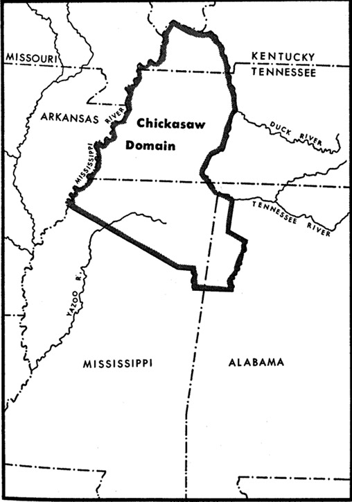 Ancient Chickasaw domain