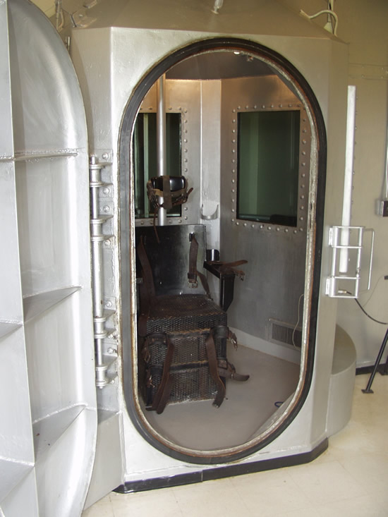 The gas chamber at Parchman