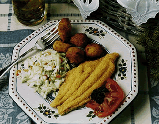 Classic fried catfish
