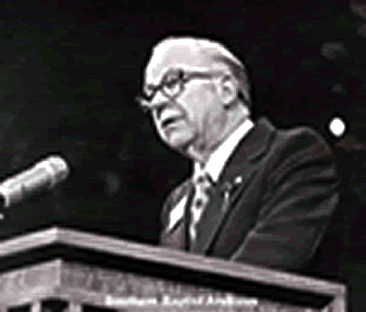 Cooper served as president of the Southern Baptist Convention