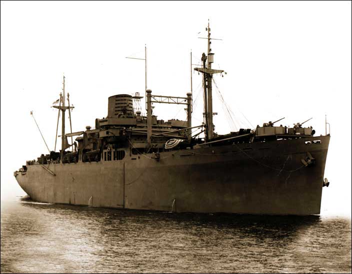 Ingalls-built USS George Clymer, 1942