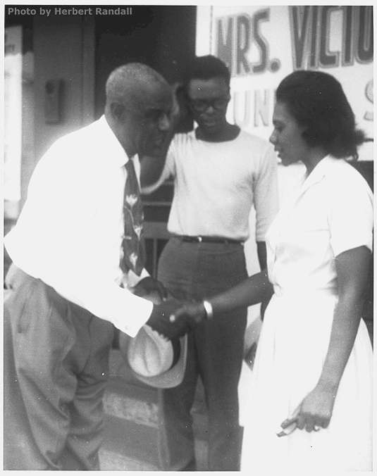 Civil rights activists in Hattiesburg, Mississippi
