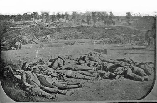 Dead Confederates at Corinth