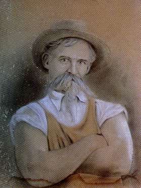 Pastel portrait of Ohr