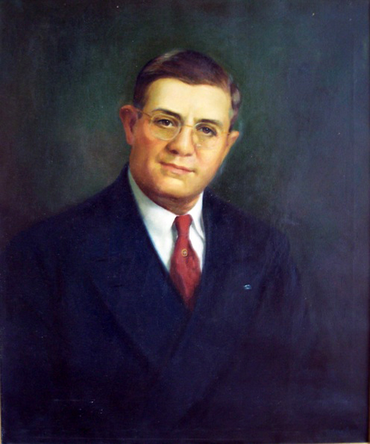 Hull portrait of Mississippi Governor Thomas L. Bailey