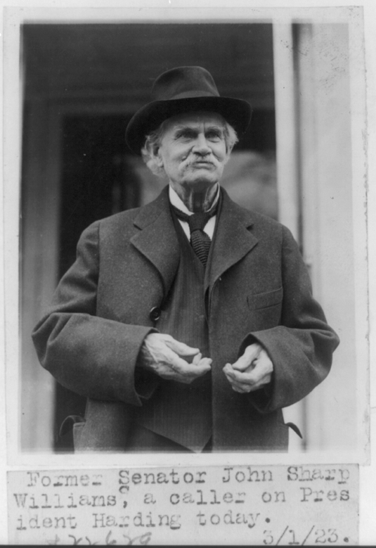 John Sharp Williams at Harding White House