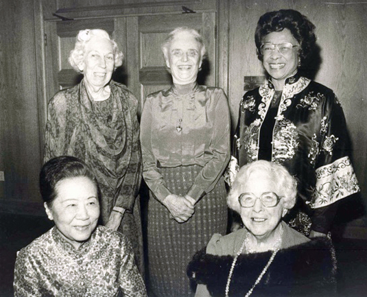 Howorth among Radcliffe honorees, 1983 