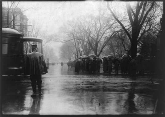 Suffragette demonstration in Washington, D.C.