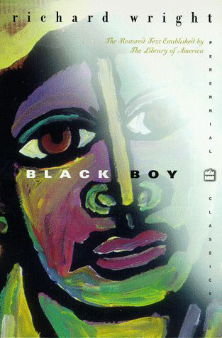Cover of a 1998 Perennial Classics paperback edition of Black Boy