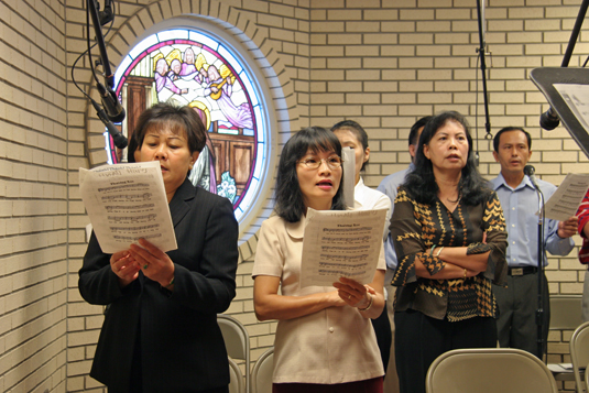 Choir at Church of Martyrs