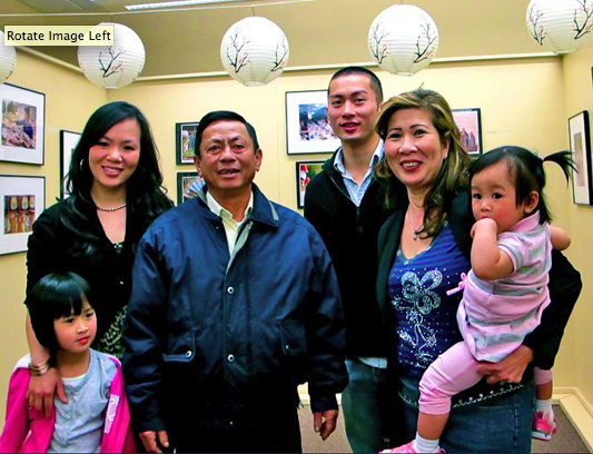 Dac Truong and family